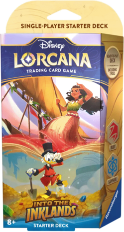 Disney Lorcana - Into the Inklands Starter Deck: Moana &amp; Scrooge McDuck