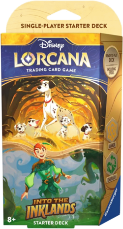 Disney Lorcana - Into the Inklands Starter Deck: Pongo &amp; Peter Pan