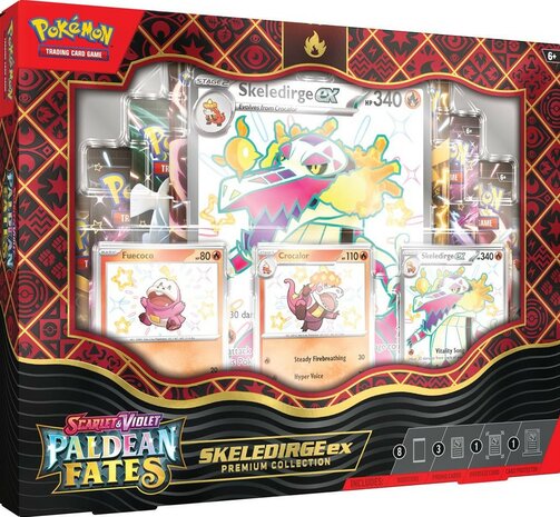 Pokemon - Paldean Fates Premium Collection Skeledirge EX