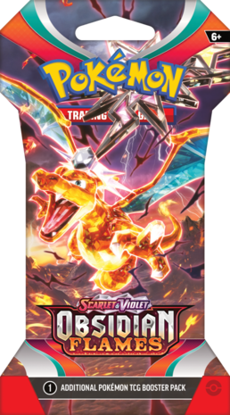 Pokemon - Obsidian Flames Sleeved Boosterpack