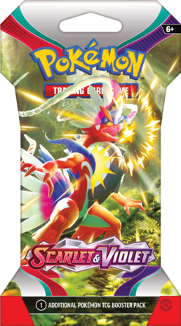 Pokemon - Scarlet &amp; Violet Sleeved Booster