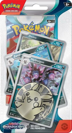 Pokemon - Paradox Rift Premium Checklane Blister Hydreigon