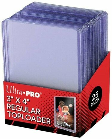 Ultra Pro Regular Toploader (25ct)