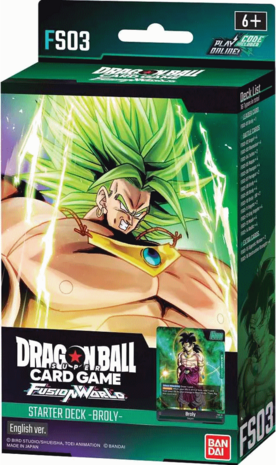 Dragon Ball Super - Fusion World 03 Starter Deck Broly