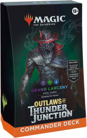 Magic The Gathering - Outlaws of Thunder Junction Commander Deck Grand Larceny