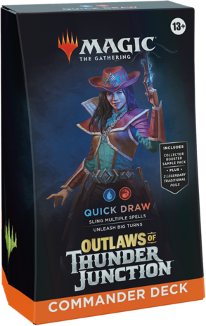 Magic The Gathering - Outlaws of Thunder Junction Commander Deck Quick Draw