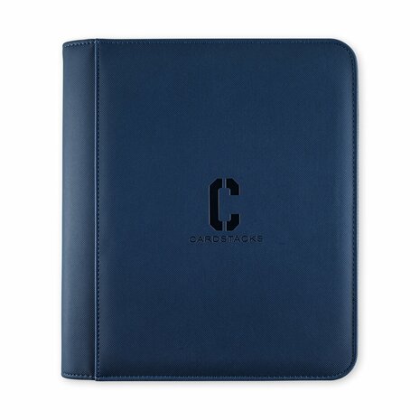 Cardstacks - 4-Pocket Toploader Binder Blauw