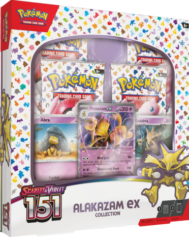 Pokemon - Scarlet &amp; Violet 151 Alakazam EX Box