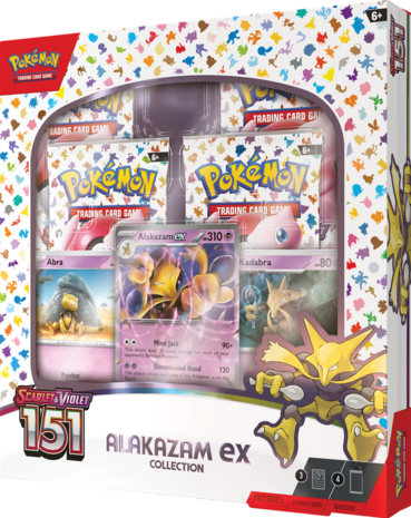 Pokemon - Scarlet &amp; Violet 151 Alakazam EX Box