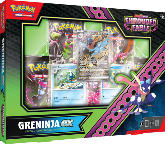 Pokemon - Shrouded Fable Special Illustration Collection Greninja EX