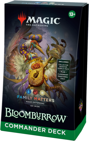 Magic The Gathering - Bloomburrow Commander Deck Family Matters