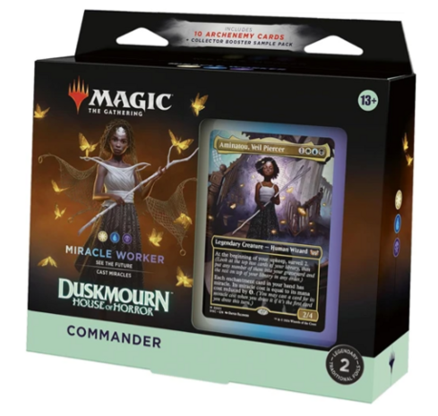 Magic the Gathering - DuskMourn - House of Horrors Commander Deck Miracle Worker