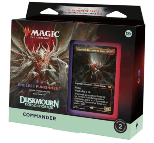 Magic the Gathering - DuskMourn - House of Horrors Commander Deck Endless Punishment