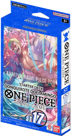 One Piece TCG - Starter Deck Blue Donquixote Doflamingo ST17