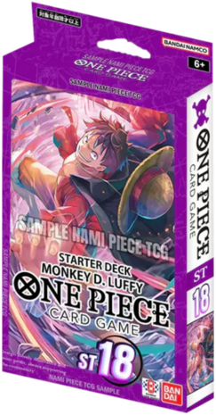 One Piece TCG - Starter Deck Purple Monkey.D.Luffy ST18